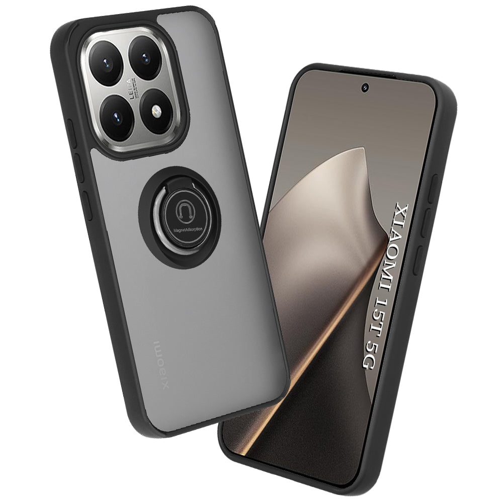 Funda para Xiaomi 15T, Techsuit, Glinth, Negra