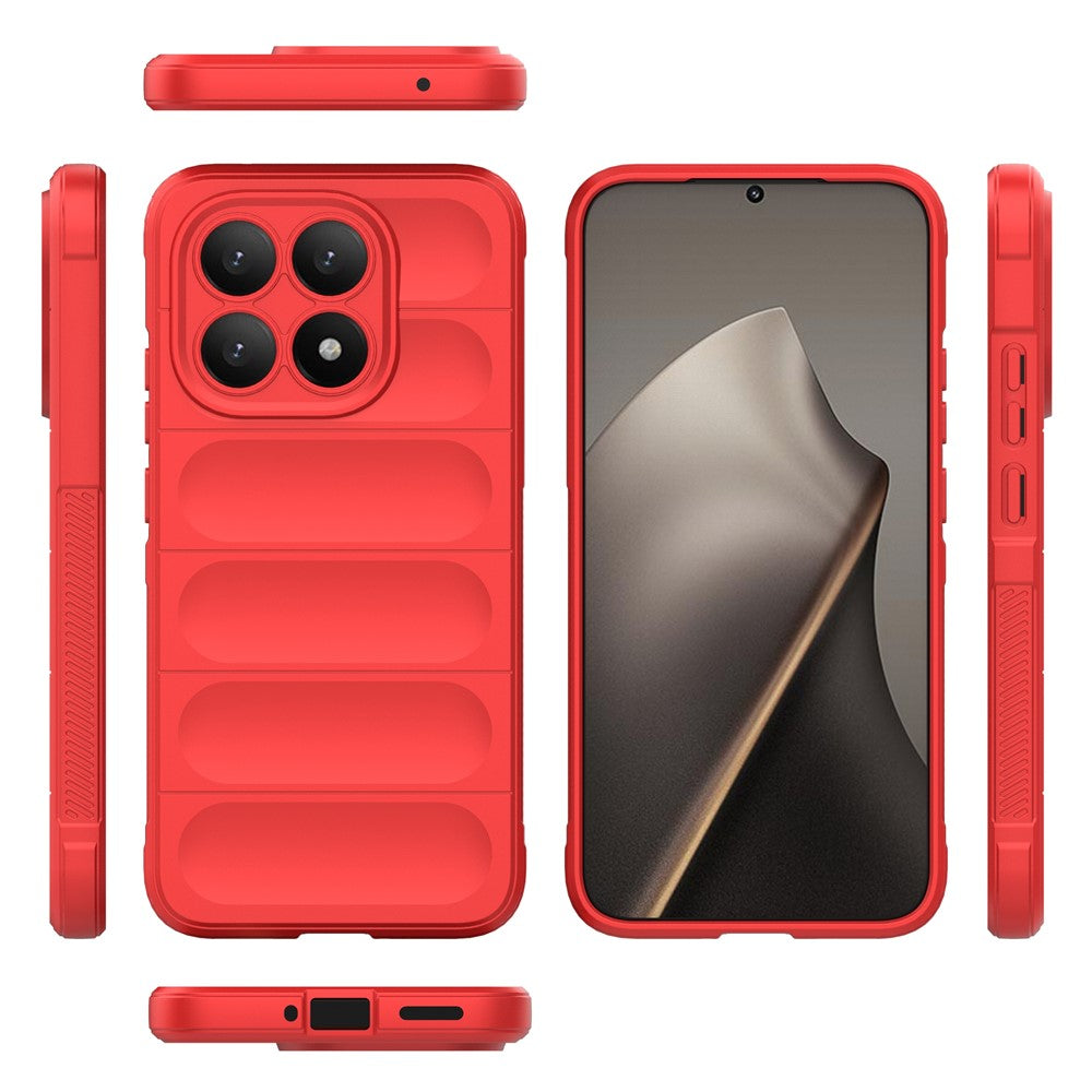 Funda para Xiaomi 15T, Techsuit, Magic Shield, Roja