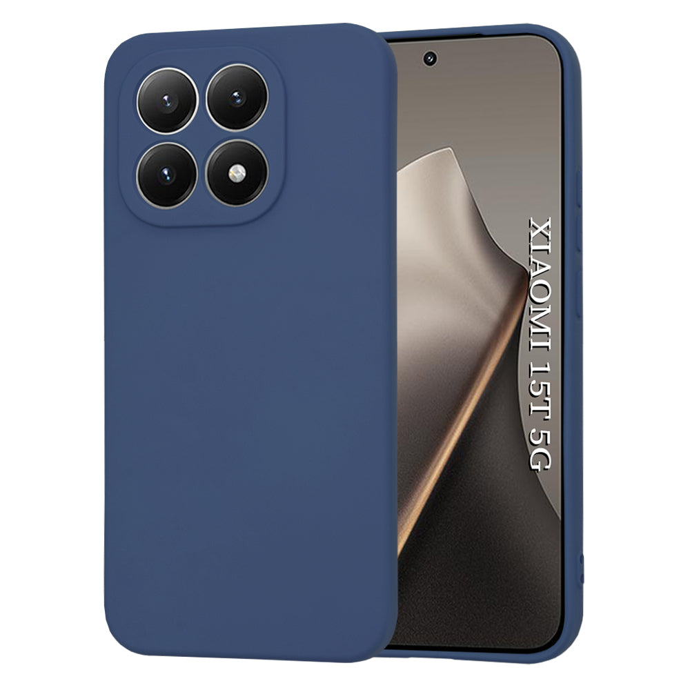 Funda para Xiaomi 15T, Techsuit, SoftFlex, Azul Marino