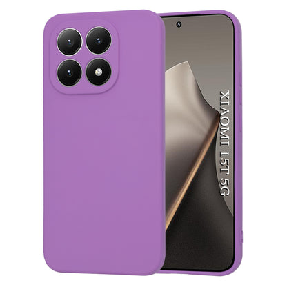 Funda para Xiaomi 15T, Techsuit, SoftFlex, Morado