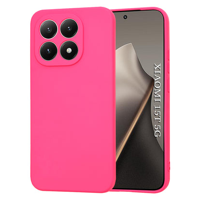 Funda para Xiaomi 15T, Techsuit, SoftFlex, Rosa Oscuro
