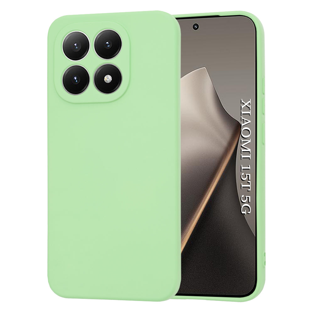 Funda para Xiaomi 15T, Techsuit, SoftFlex, Verde Claro