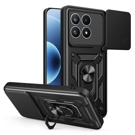 Funda para Xiaomi 17, Techsuit, CamShield, Negra