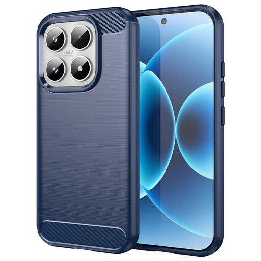 Funda para Xiaomi 17, Techsuit, Carbono, Azul