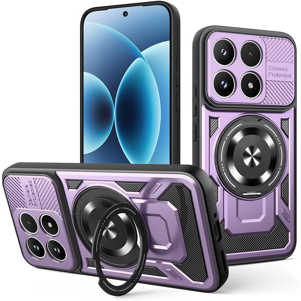 Funda para Xiaomi 17, Techsuit, RuggedCam, Morado