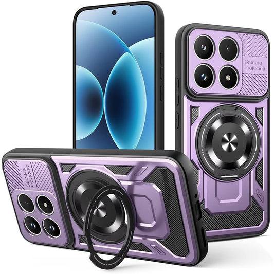 Funda para Xiaomi 17, Techsuit, RuggedCam, Morado