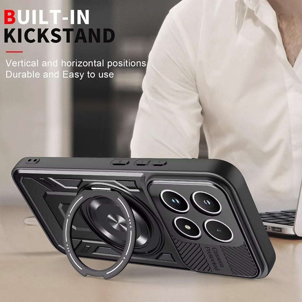Funda para Xiaomi 17, Techsuit, RuggedCam, Negra
