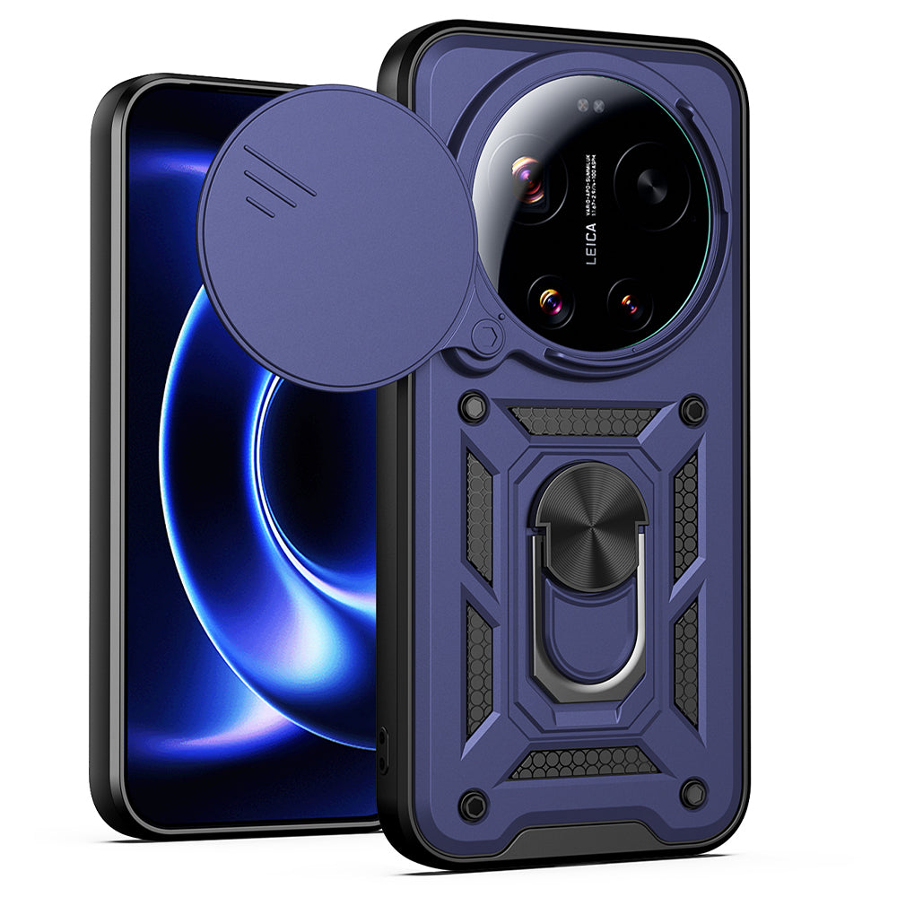 Funda para Xiaomi 17 Ultra, Techsuit, CamShield, Azul