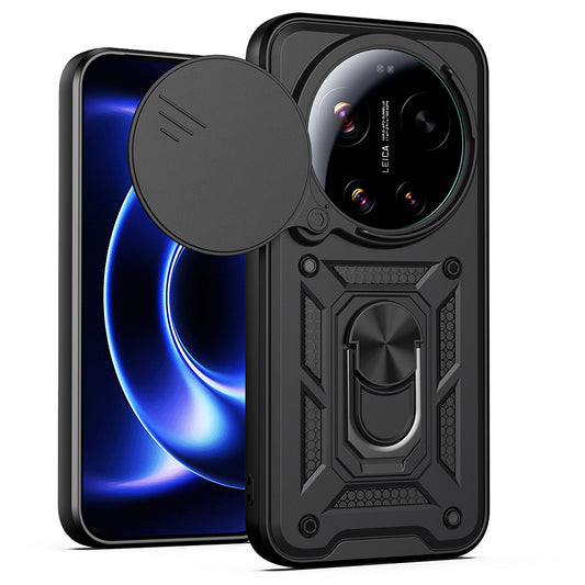 Funda para Xiaomi 17 Ultra, Techsuit, CamShield, Negra