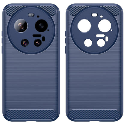 Case for Xiaomi 17 Ultra, Techsuit, Carbon, Blue