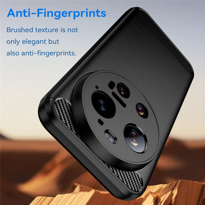 Funda para Xiaomi 17 Ultra, Techsuit, Carbono, Negra