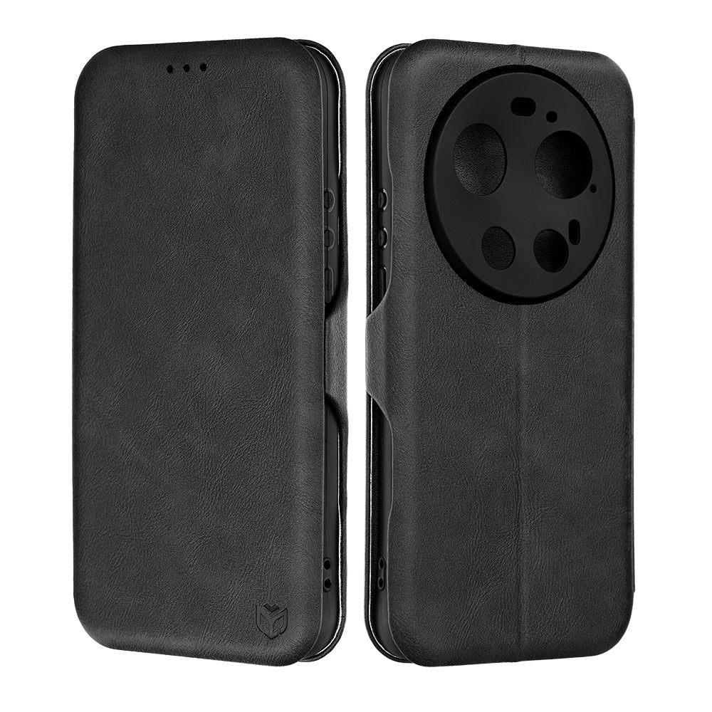 Funda para Xiaomi 17 Ultra, Techsuit, Safe Wallet Plus, Negra