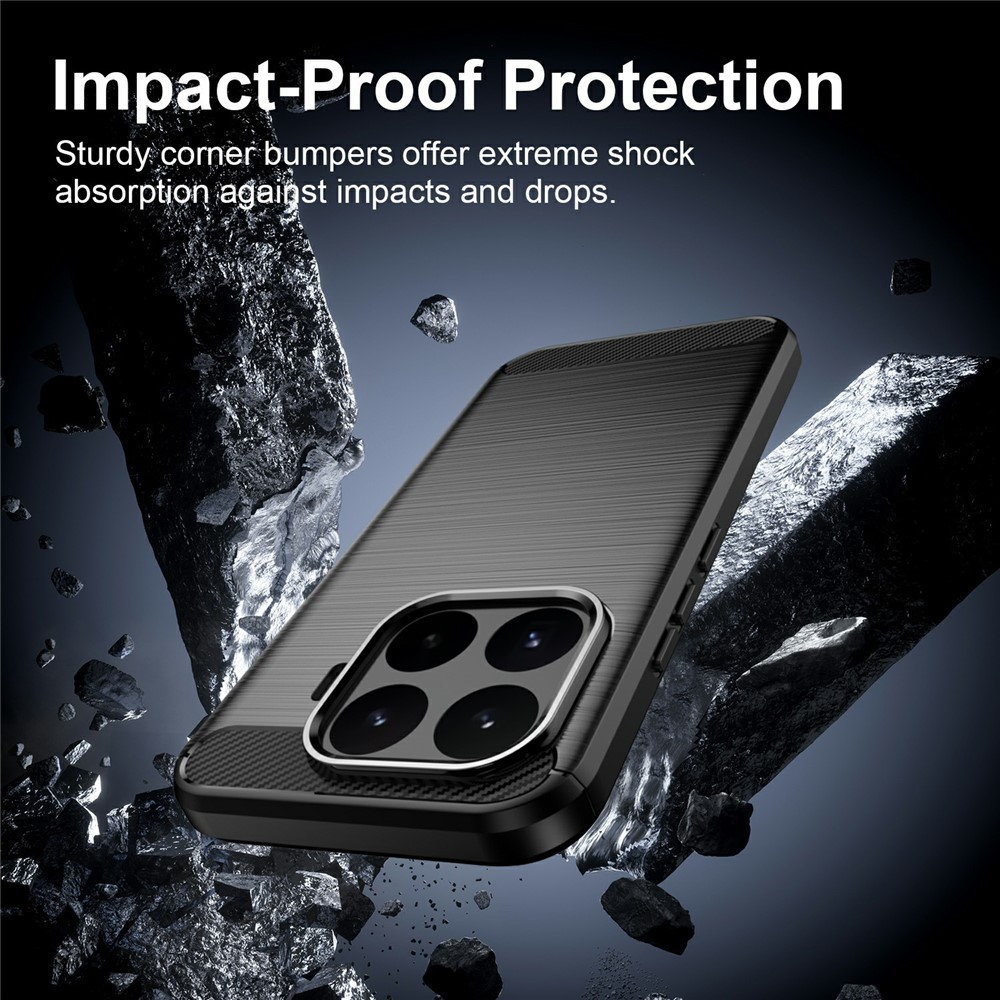 Funda para Xiaomi 17T, OEM, Carbon Black, Negra