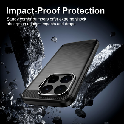 Funda para Xiaomi 17T, OEM, Carbon Black, Negra