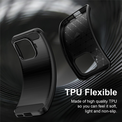 Funda para Xiaomi 17T, OEM, Carbon Black, Negra