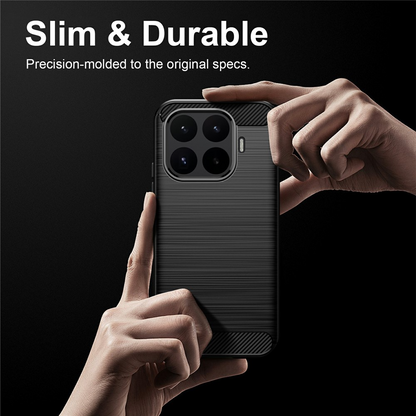 Funda para Xiaomi 17T, OEM, Carbon Black, Negra