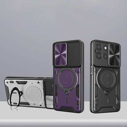 Funda para Xiaomi 17T Pro, Techsuit, CamGuard Pro, Morado