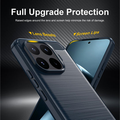 Funda para Xiaomi 17T Pro, Techsuit, Carbono, Azul