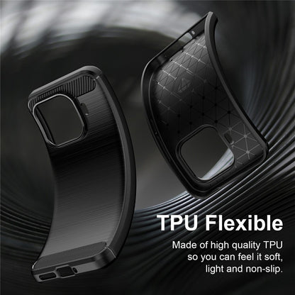 Funda para Xiaomi 17T Pro, Techsuit, Carbono, Negra