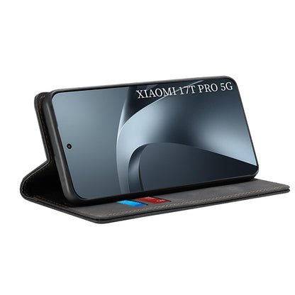 Funda para Xiaomi 17T Pro, Techsuit, Confy, Negra