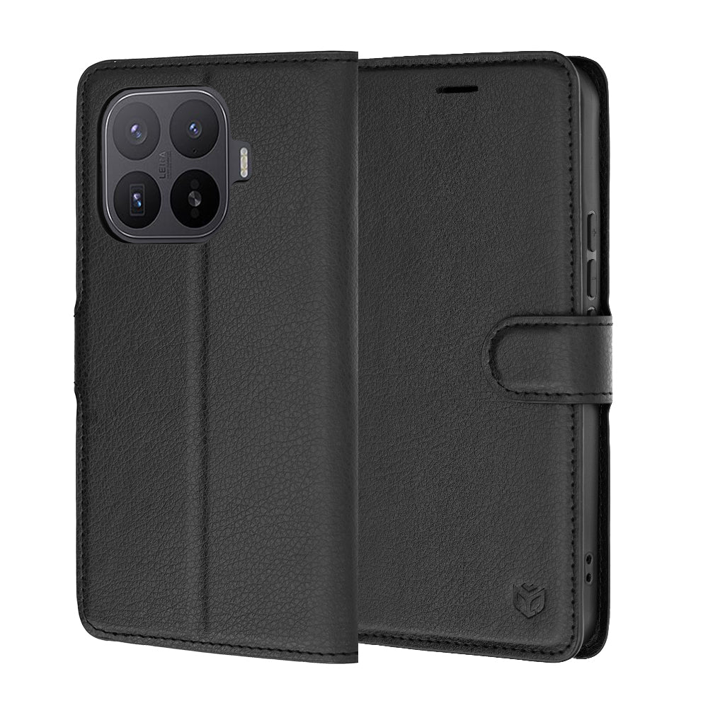 Funda para Xiaomi 17T Pro, Techsuit, Leather Folio, Negra