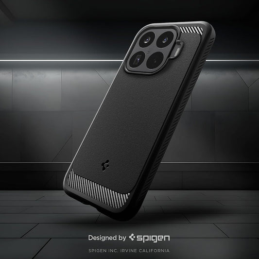 Funda para Xiaomi 17T, Spigen, Rugged Armor, Negra ACS11870