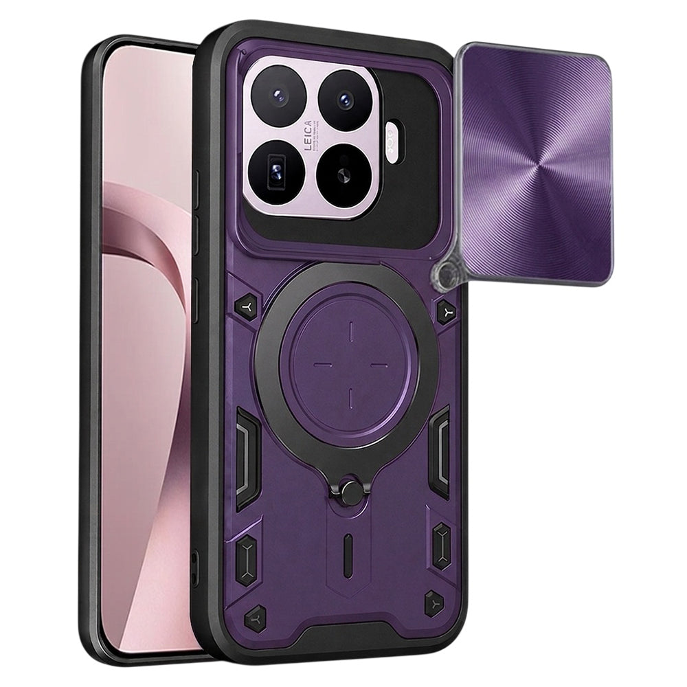 Funda para Xiaomi 17T, Techsuit, CamGuard Pro, Morado