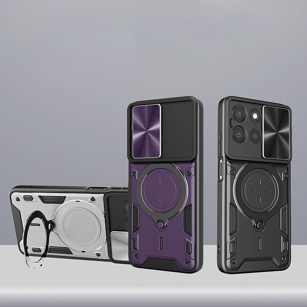 Funda para Xiaomi 17T, Techsuit, CamGuard Pro, Morado