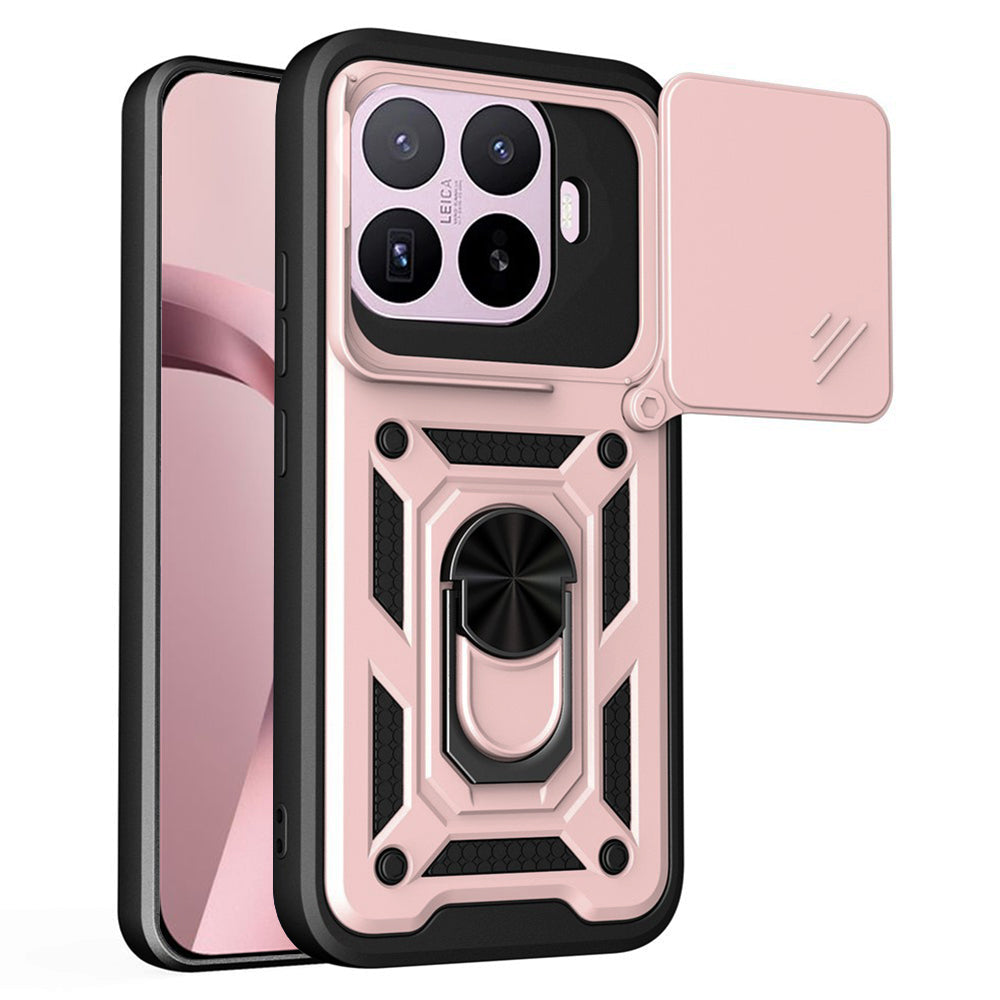 Funda para Xiaomi 17T, Techsuit, CamShield, Rosa Dorado