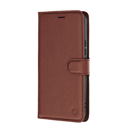 Funda para Xiaomi 17T, Techsuit, Leather Folio, Marrón