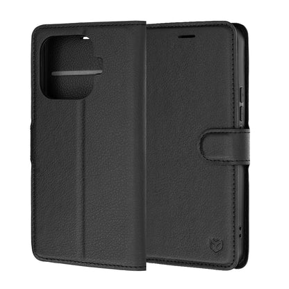 Funda para Xiaomi 17T, Techsuit, Leather Folio, Negra