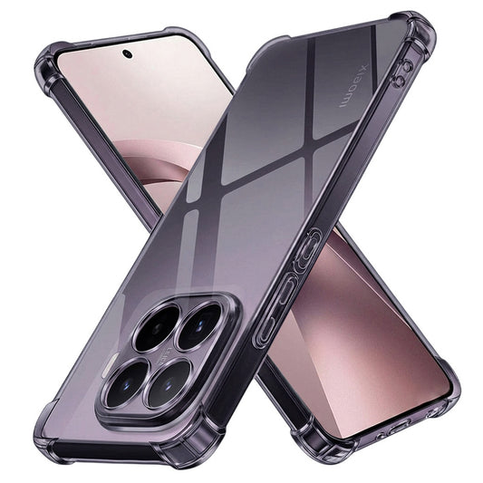 Funda para Xiaomi 17T, Techsuit, Transparente a prueba de golpes, Ahumada