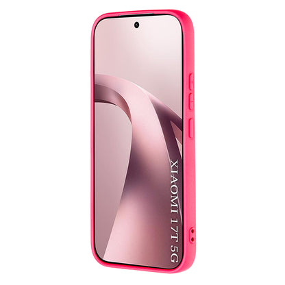 Case for Xiaomi 17T, Techsuit, SoftFlex, Dark Pink