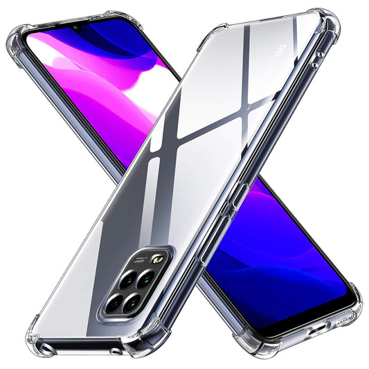 Funda para Xiaomi Mi 10 Lite 5G, Techsuit, Antigolpes Transparente, Transparente