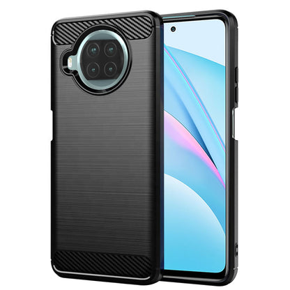 Funda para Xiaomi Mi 10T Lite 5G, Techsuit, Carbono, Negra
