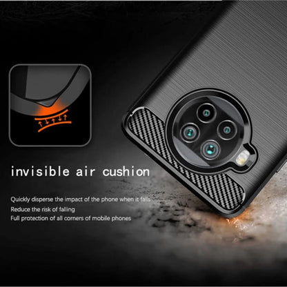 Funda para Xiaomi Mi 10T Lite 5G, Techsuit, Carbono, Negra