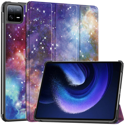 Funda para Xiaomi Pad 6 / 6 Pro, Techsuit, FoldPro Galaxy, Multicolor