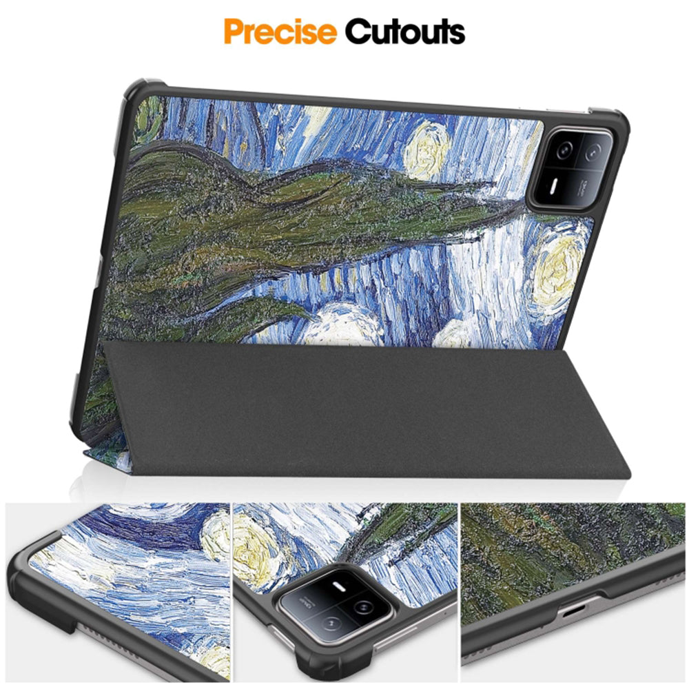 Funda para Xiaomi Pad 6 / 6 Pro, Techsuit, FoldPro Starry Night, Multicolor