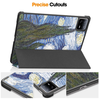Funda para Xiaomi Pad 6 / 6 Pro, Techsuit, FoldPro Starry Night, Multicolor