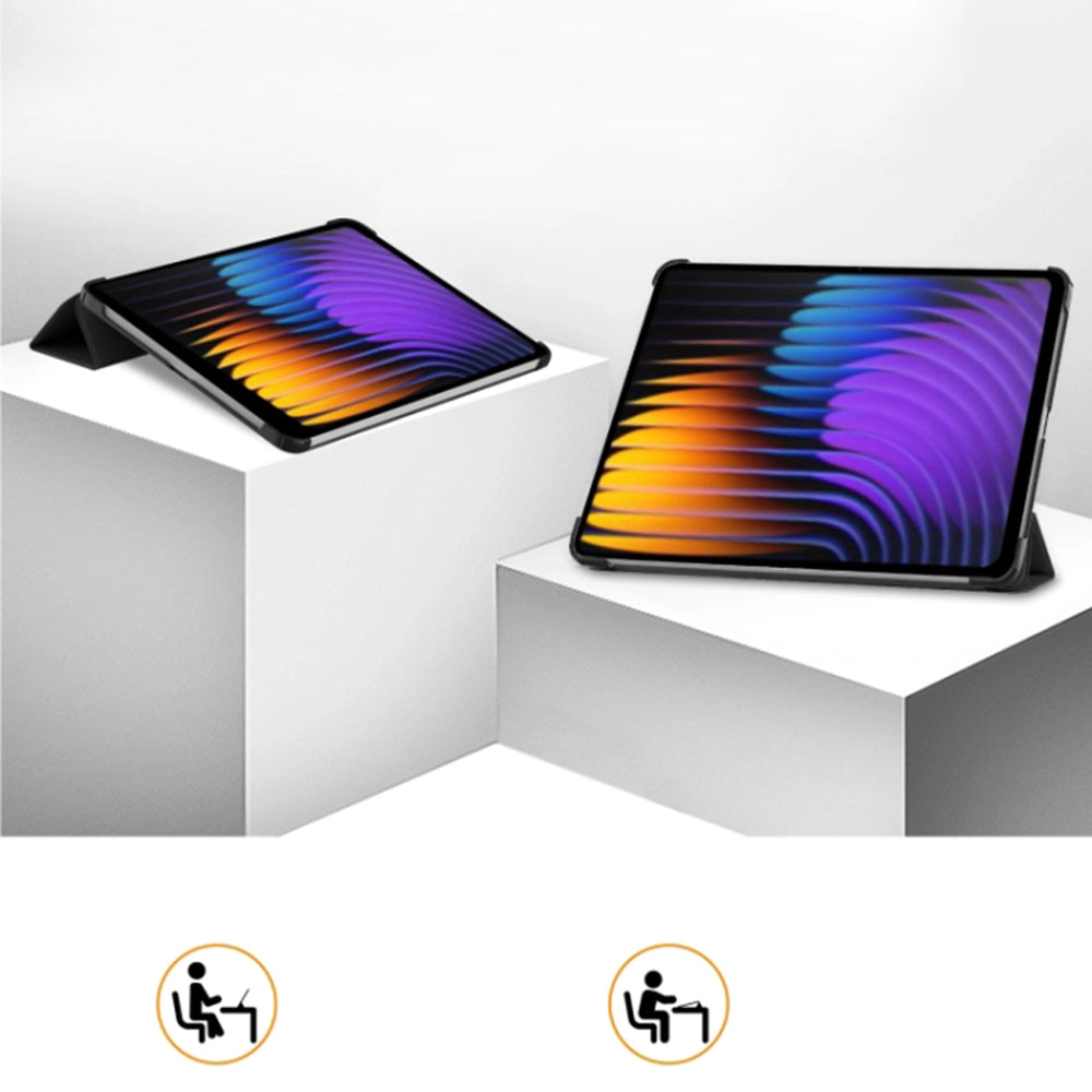 Funda para Xiaomi Pad 7 / 7 Pro, Techsuit, FoldPro Unicorn, Multicolor