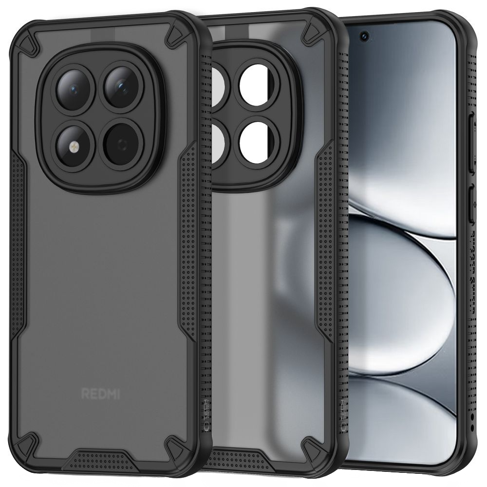 Funda para Xiaomi Poco M8 Pro / Redmi Note 15 Pro+, Tech-Protect, Rugged Shield, Negra