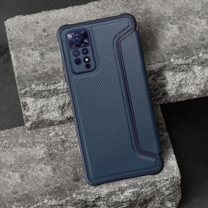 Funda para Xiaomi Poco C75 5G / C75 / Redmi 14C, OEM, Razor Book, Azul