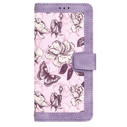 Funda para Xiaomi Poco C65 / Redmi 13C, Techsuit, FlipCraft, Morado