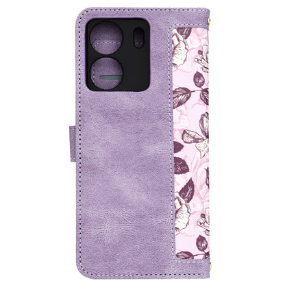 Funda para Xiaomi Poco C65 / Redmi 13C, Techsuit, FlipCraft, Morado