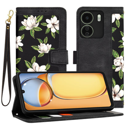 Funda para Xiaomi Poco C65 / Redmi 13C, Techsuit, FlipCraft, Negra