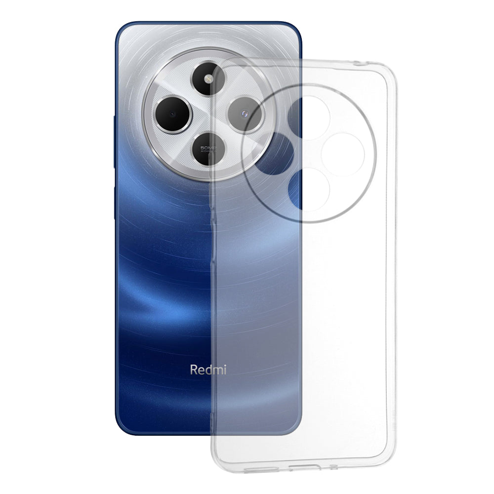 Funda para Xiaomi Poco C75 / Redmi 14C, Techsuit, Clara, Transparente