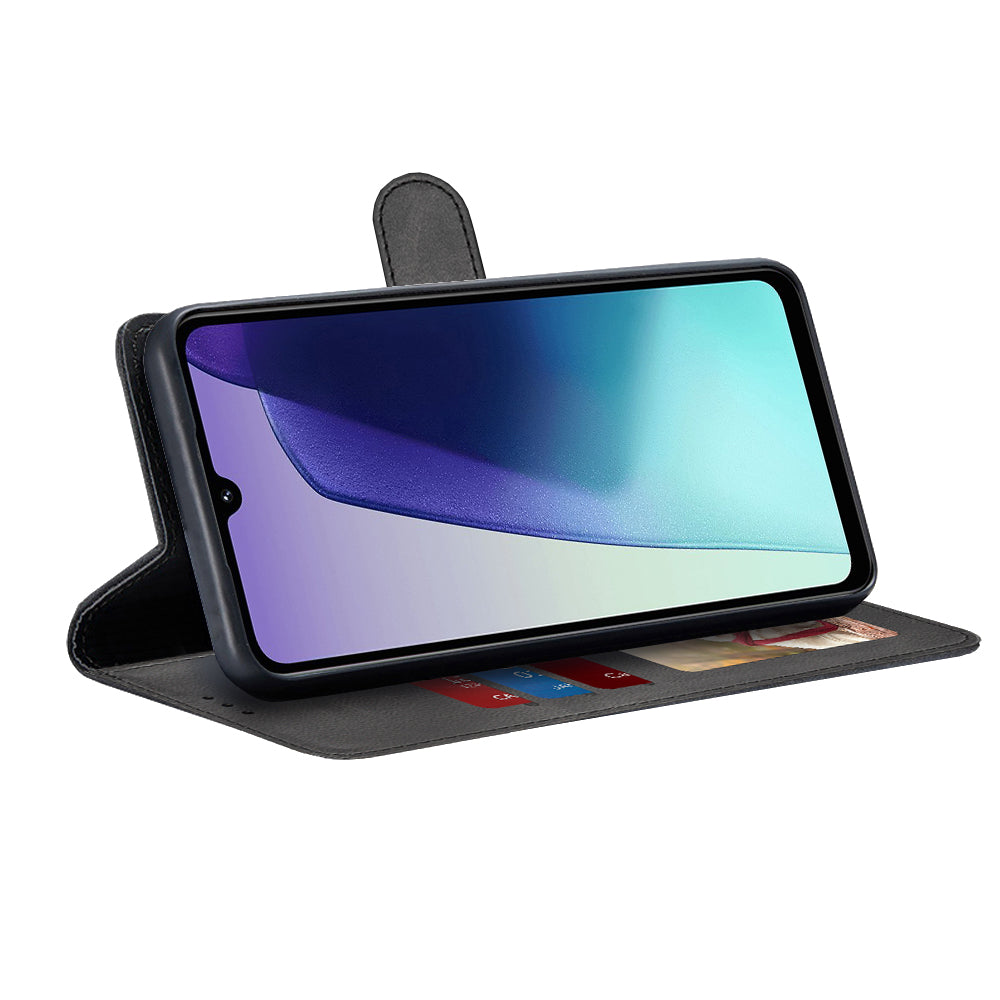 Funda para Xiaomi Poco C75 / Redmi 14C, Techsuit, Diary Book, Negra