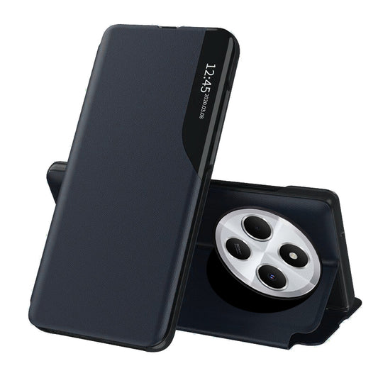 Funda para Xiaomi Poco C75 / Redmi 14C, Techsuit, eFold, Azul Oscuro