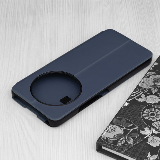 Funda para Xiaomi Poco C75 / Redmi 14C, Techsuit, eFold, Azul Oscuro