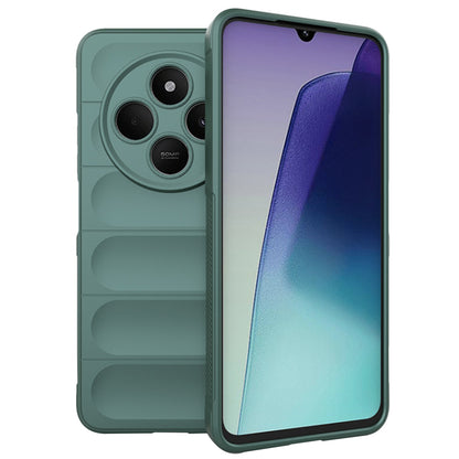 Funda para Xiaomi Poco C75 / Redmi 14C, Techsuit, Magic Shield, Verde
